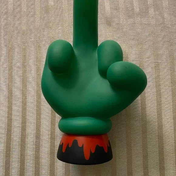SLAMXHYPE HAND ON FIRE (Green) ADFUNTURE WORKSHOP LTD. RARE!